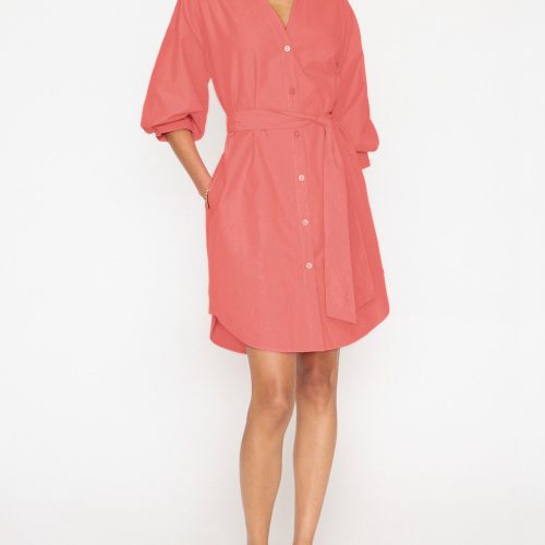 27 katebeltedshirtdress JCP4040 brightcoral 1081 c8888a10 5b60 49b5 baa7 94879833b390