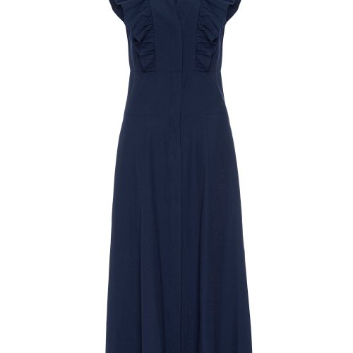 AURORARUFFLEDRESS NAVY