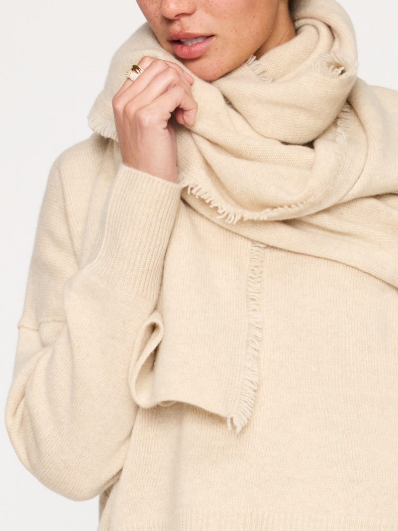 Cashmere Wrap Bisque Melange 5