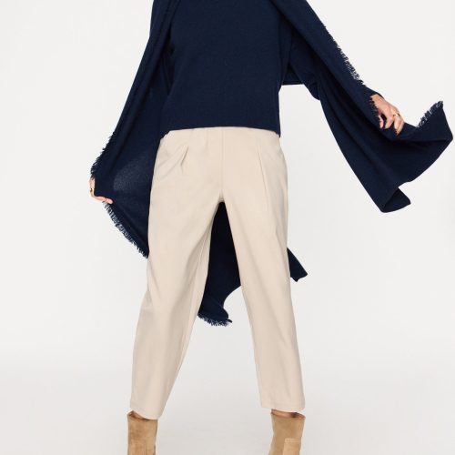 Cashmere Wrap Navy 3