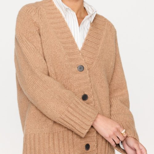 CassianCardigan BEL4073 CamelMelange 2