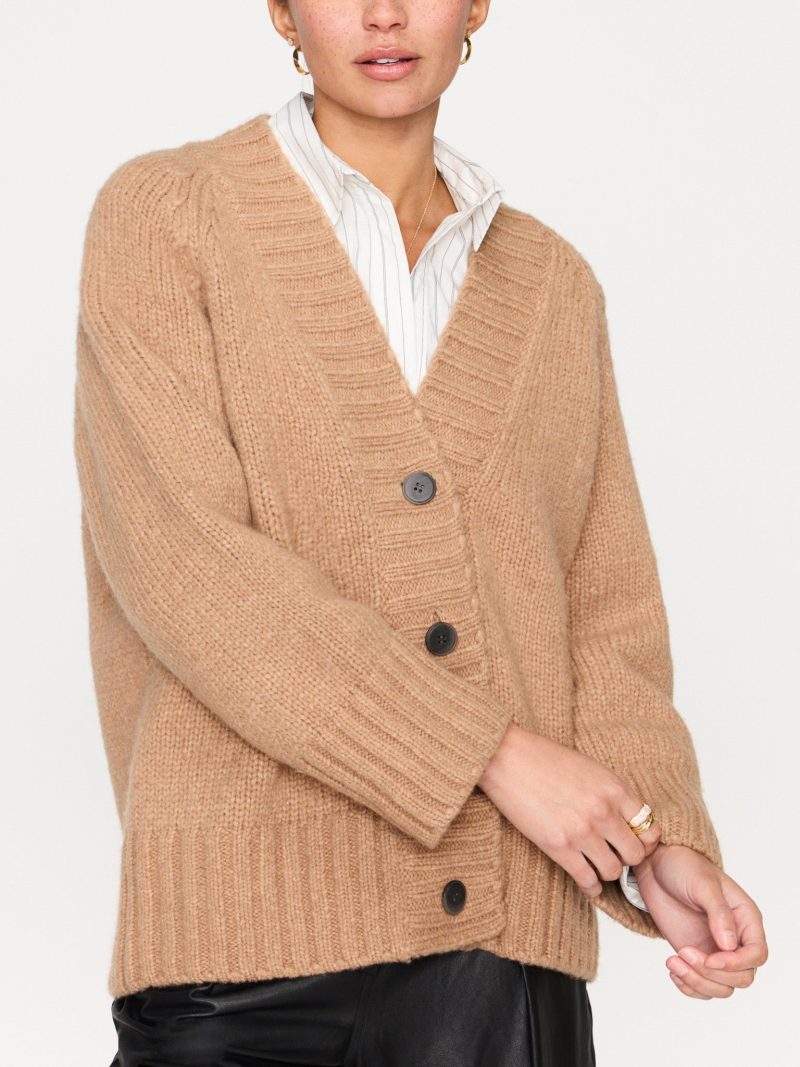 CassianCardigan BEL4073 CamelMelange 2