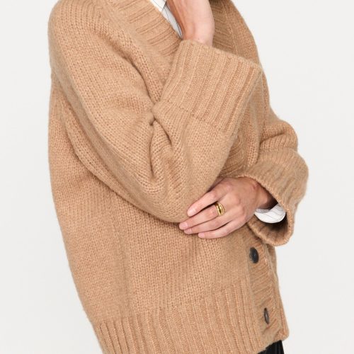 CassianCardigan BEL4073 CamelMelange 3