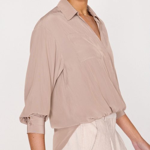 Enzo Blouse DKP4189 Malva Taupe 1194