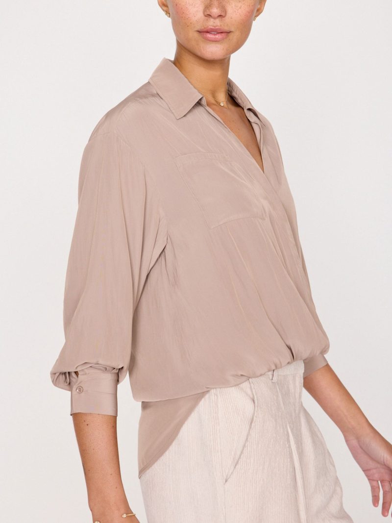 Enzo Blouse DKP4189 Malva Taupe 1194