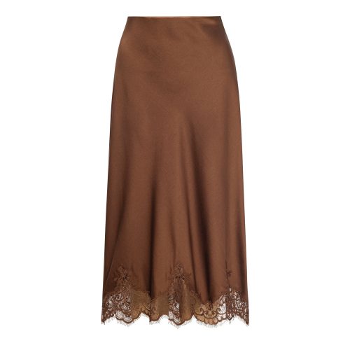 Holiday ClaraSilkSkirt Acacia Ghost