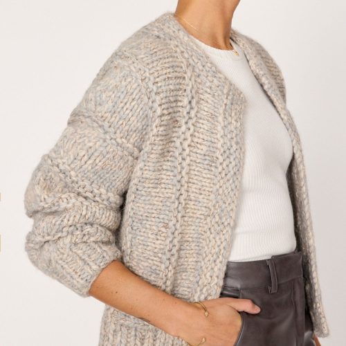 Illia handknit BLC4084 Stone Combo 1722