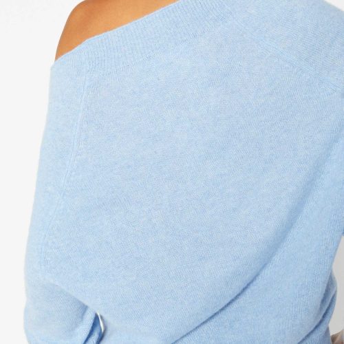 Lori Off Shoulder LUX3016 AirBlue Melange 5