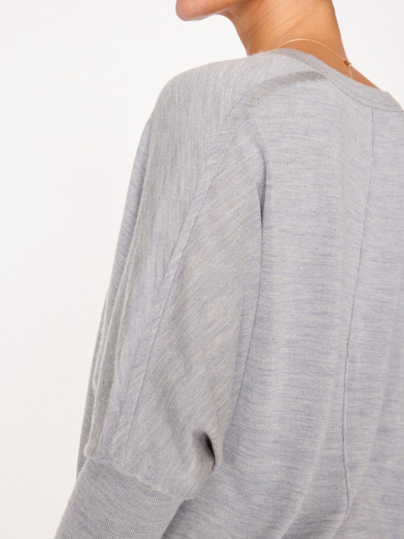 Ursa Knit Top TWO4351 Mineral Grey Melange 0620